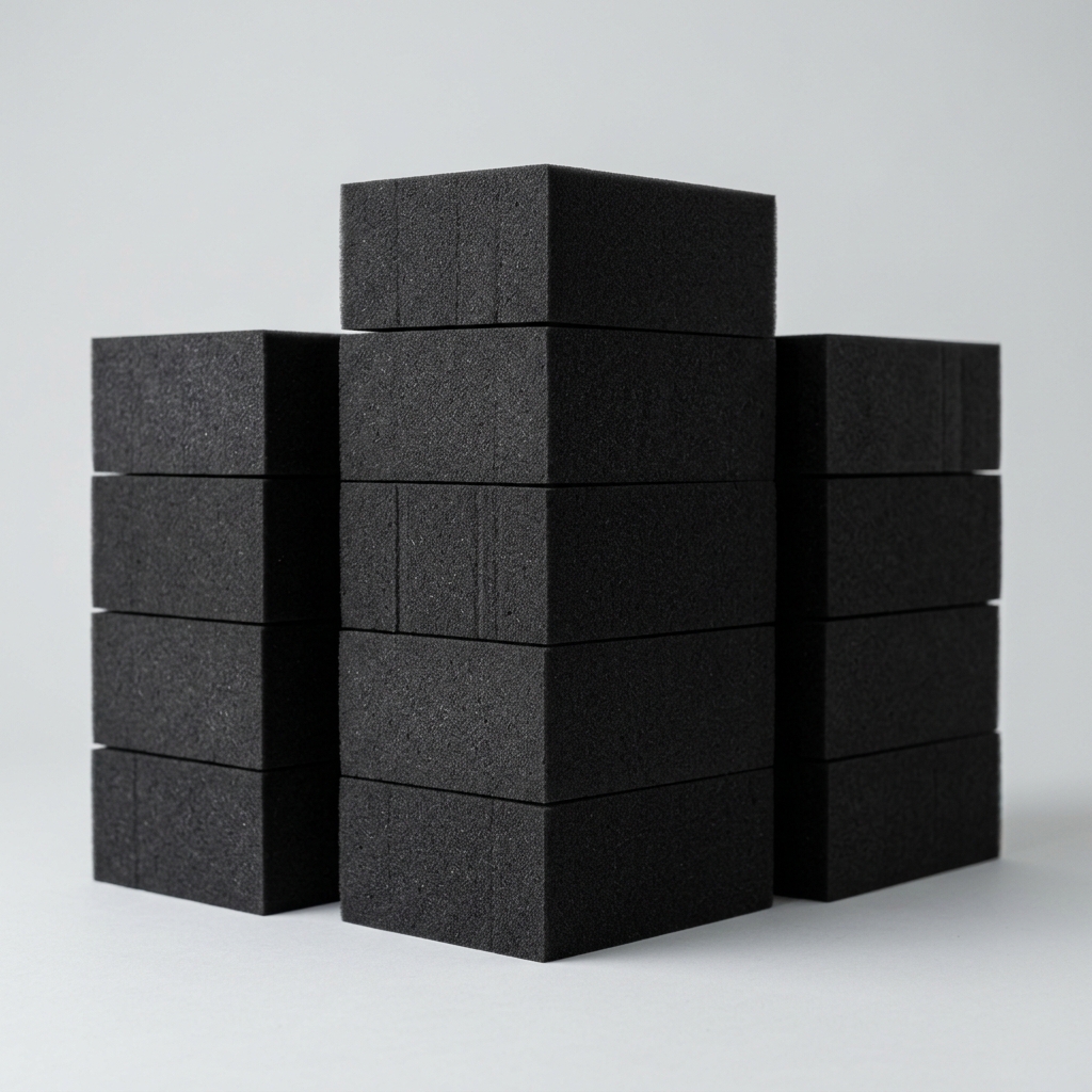 High-density foam block