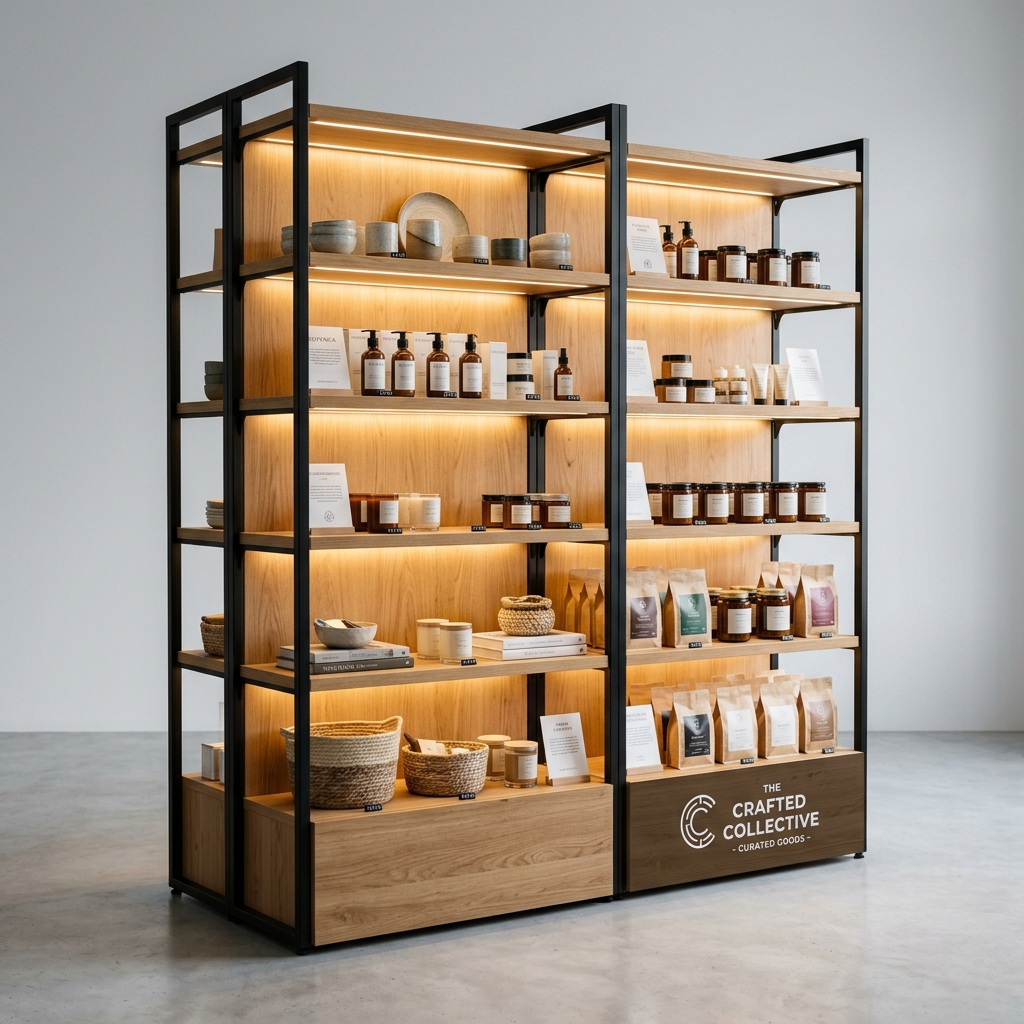 Custom retail display unit