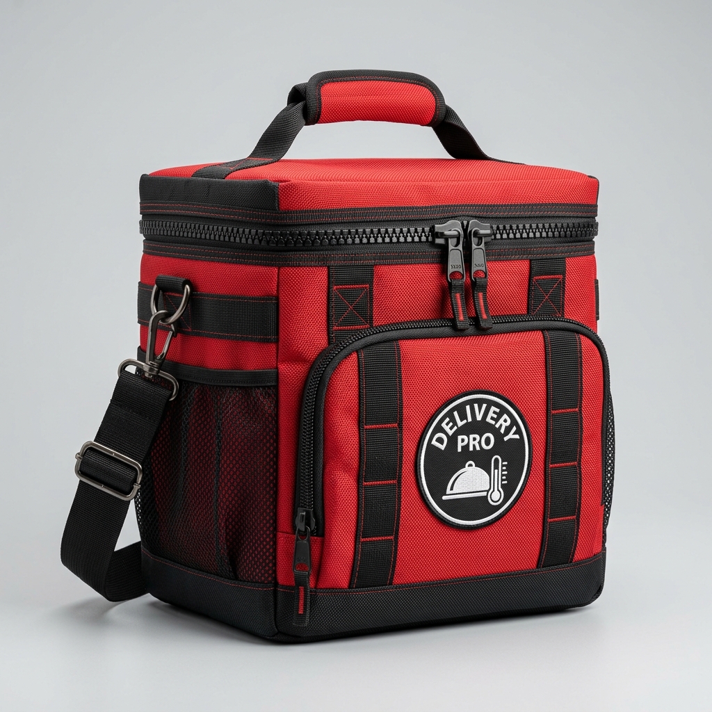 Insulated hot and cool delivery bag
