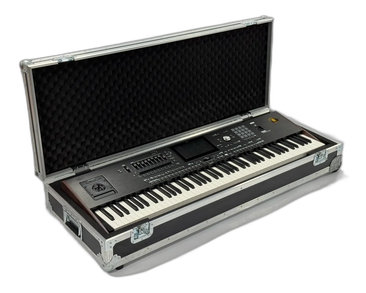 Foldable DJ table flight case
