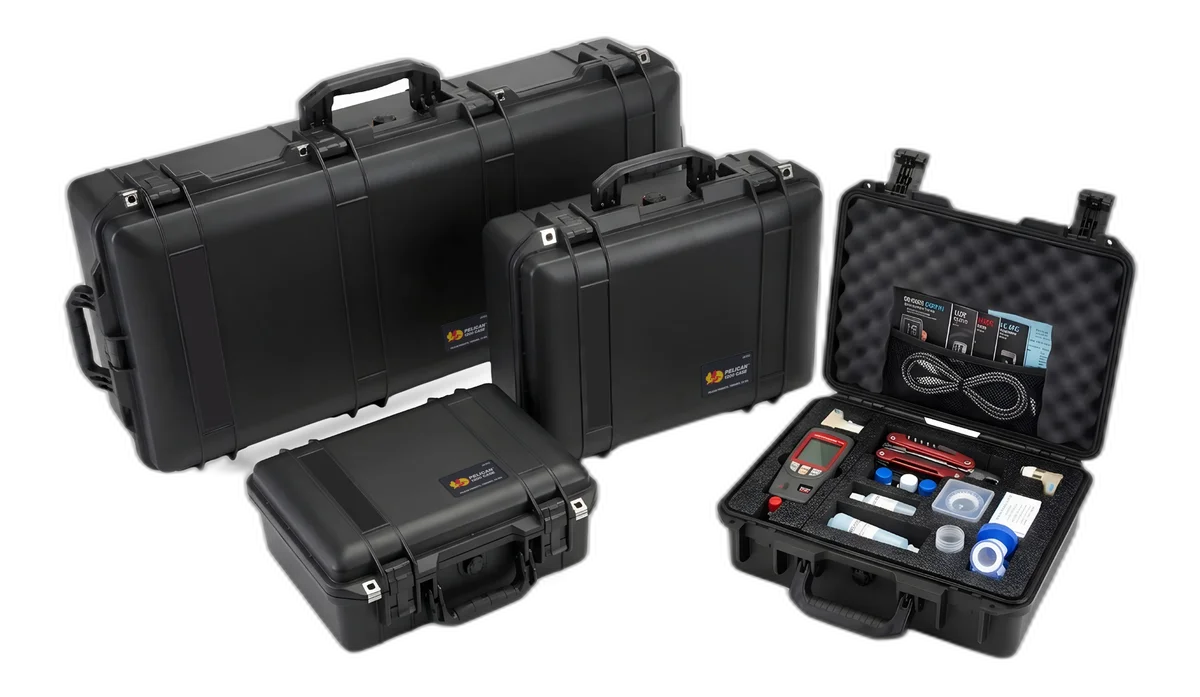 Pelican hard case with custom foam