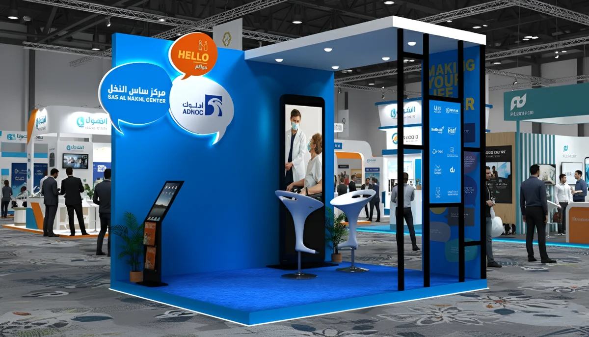 Premium custom-built exhibition stand